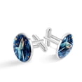 thumbnail image 1 of Shark Elegant Mens Cufflinks Set for Formal Attire, Made of Stainless Steel, for Any Occasion, 1 of 6