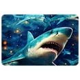 thumbnail image 1 of Shark Elegant Polyester Indoor Rug, Non-Slip Chair Rug, Machine Washable Floor Rugs, 1 of 6