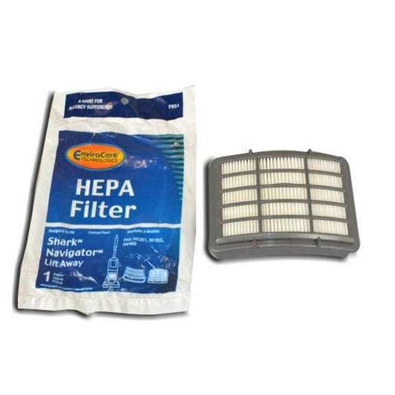 Shark Euro-Pro Navigator Lift-Away Bagless Upright Vacuum Hepa Filter Part # F651