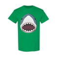 thumbnail image 1 of Shark Face T-Shirt Men -Image by Shutterstock, Male Large, 1 of 2