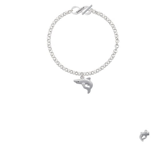 Shark Family Infinity Toggle Chain Bracelet