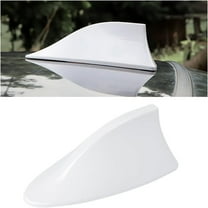 Shark Fin Antenna Cover for Car, Automotive Top Roof Aerials AM/FM Radio Signal Base, Vehicle Shark Fin Shape Cover with Adhesive Tape, Car Accessories Universal for Most Sedan, SUV, Van