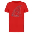thumbnail image 1 of Shark Fin Surft Typography Tee Men's -Image by Shutterstock, 1 of 2