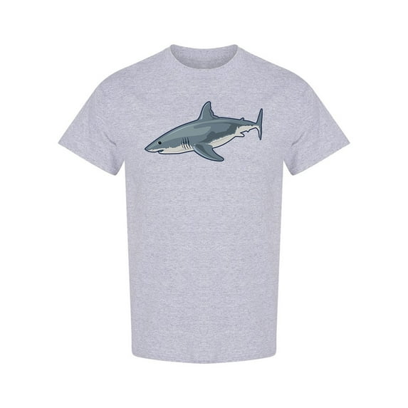 Shark Fish T-Shirt Men -Image by Shutterstock, Male Large