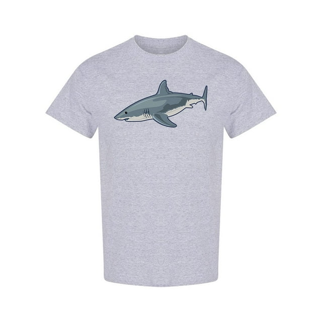 Shark Fish T-Shirt Men -Image by Shutterstock, Male Small