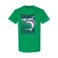 thumbnail image 1 of Shark Fishing T-Shirt Men -Image by Shutterstock, Male Small, 1 of 2