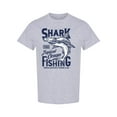 thumbnail image 1 of Shark Fishing T-Shirt Men -Image by Shutterstock, Male Small, 1 of 2
