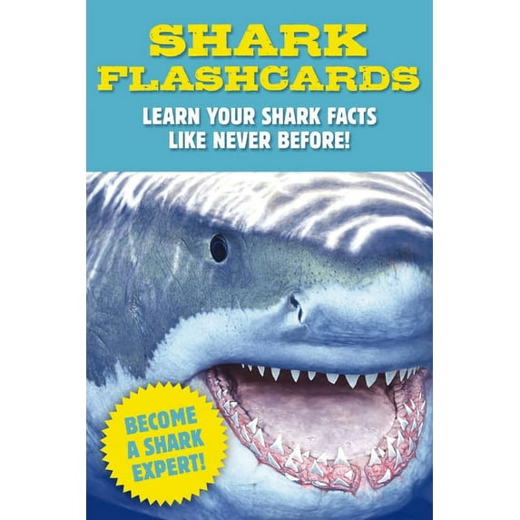 Shark Flashcards: Learn Your Shark Facts Like Never Before! (Sharks, Flash Cards, Marine Biology, Science and Nature, Sharks for Kids) (Other)
