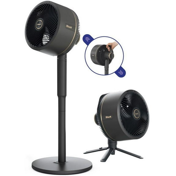 Shark FlexBreeze 37 in. H Oscillating Fan W/InstaCool Mist Attachment Remote Control