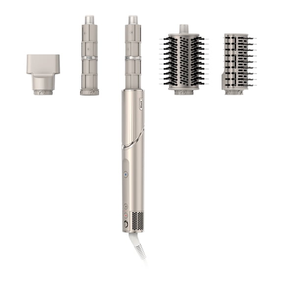 Shark FlexStyle Air Styling & Drying System, Hair Dryer & Multi-Styler, Curlers & Brushes, HD430 Stone