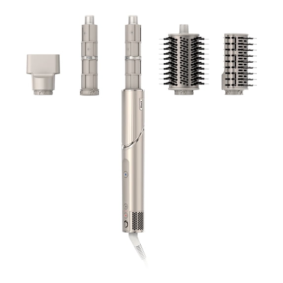 Shark FlexStyle Air Styling & Drying System, Hair Dryer & Multi-Styler, Curlers & Brushes, HD430 Stone
