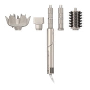 Shark FlexStyle Air Styling & Drying System, Hair Dryer, Curlers, Diffuser & Oval Brush, HD435 Stone