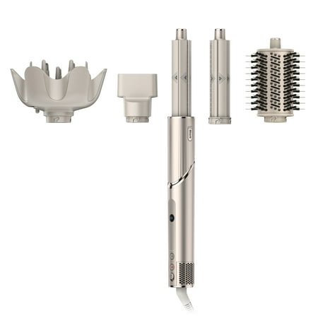 Shark - FlexStyle Air Styling & Drying System, Powerful Hair Blow Dryer and Multi-Styler - Stone Curly & Coily
