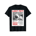 thumbnail image 1 of Shark Flyer Lost Pet Reward T-Shirt, 1 of 6