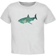 thumbnail image 1 of Shark Geometric White Toddler T-Shirt - 2T, 1 of 1