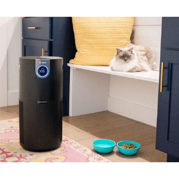 Shark HP202 Air Purifier MAX with True HEPA Microban Antimicrobial Protection, Gray