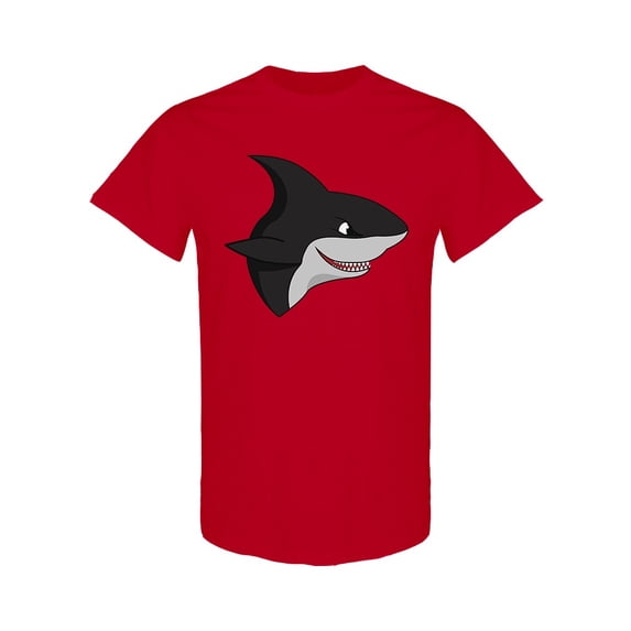 Shark Head T-Shirt Men -Image by Shutterstock, Male x-Large