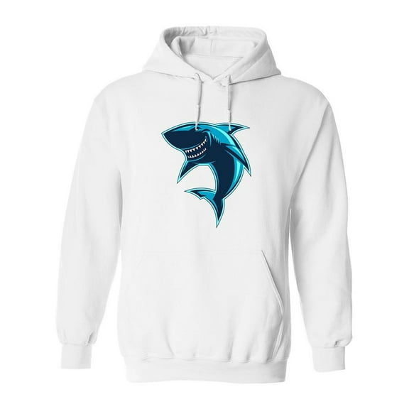 Shark Hoodie Men -Image by Shutterstock, Male Medium