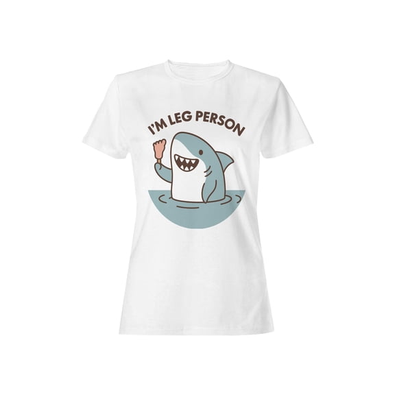 Shark Humor: I'm Leg Person Women's T-shirt