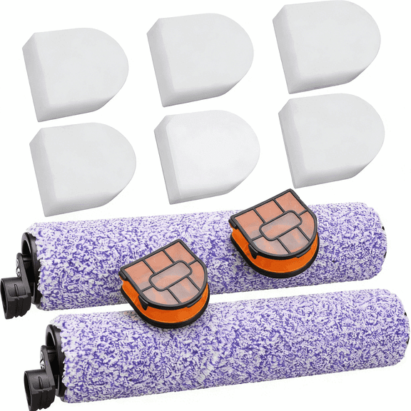 Shark Hydrovac 3 In 1 Vacuum Mop Replacement Parts Self Cleaning Brushroll Washable Foam Filter Compatible Wd100 Wd101 Wd200 Set