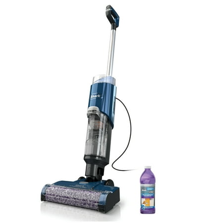 Shark HydroVac 3-in-1 Vacuum, Mop & Self-Cleaning Corded System, With Antimicrobial Brushroll* & Multi-Surface Cleaning Solution, Perfect For Hardwood, Tile, Marble, Laminate & Area Rugs, WD100BL