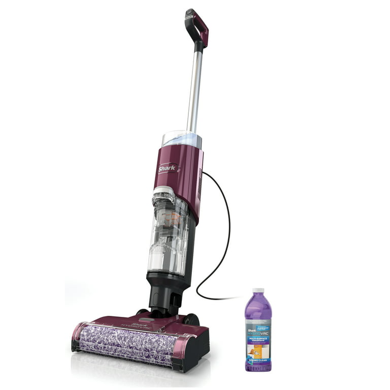 Shark HydroVac 3in1 Vacuum, Mop & Self-Cleaning Corded System, with Antimicrobial Brushroll* & Multi-Surface Cleaning Solution, WD100