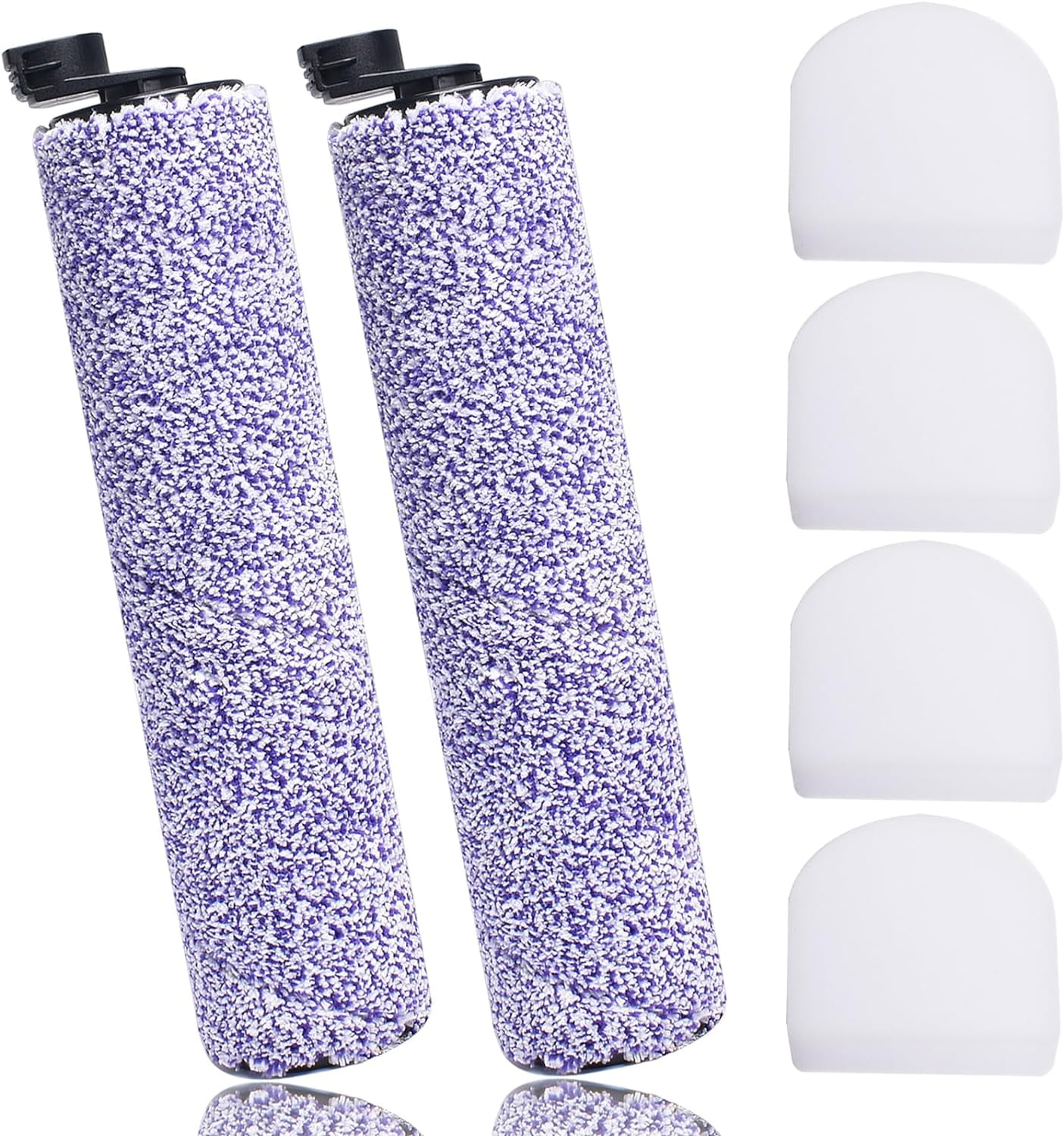 Ytaland WD101 Replacement Brush Roller And Foam Filters Compatible With Shark WD201