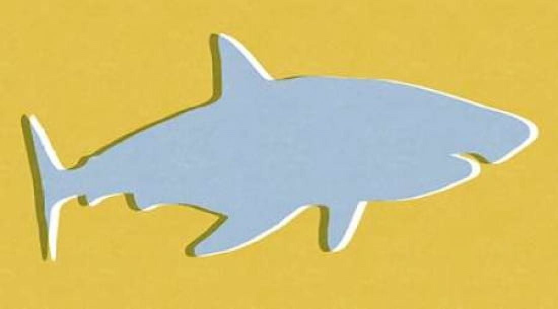 Shark III Canvas Art - Linda Woods (24 x 36)