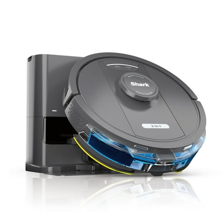 Shark - Matrix 2-in-1 Robot Vacuum & Mop with Self-Emptying Bagless 30 Day Capacity Base - Black