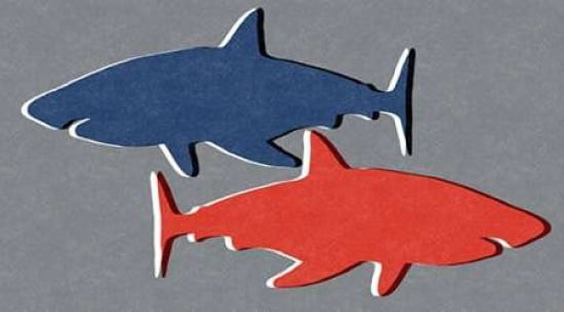 Shark IV Canvas Art - Linda Woods (24 x 36)