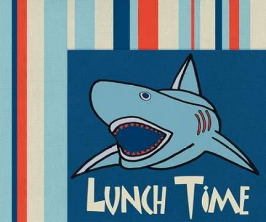 Shark IV Canvas Art - Shanni Welsh (20 x 24)