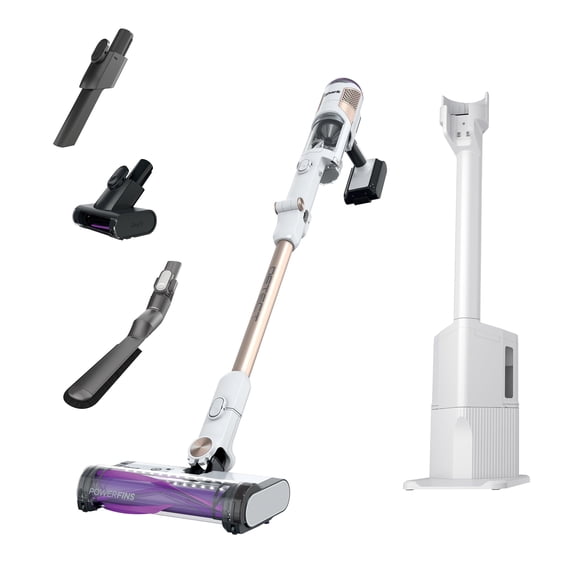Shark IW4625 Detect Pro Auto-Empty System - Lightweight Cordless Stick Vacuum for Pet Hair with HEPA Filter, Flexible Wand, Portable Handheld, Charging Dock, Self-Cleaning Brushroll, Tools