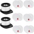 thumbnail image 1 of for Shark IZ362H IZ462H IZ363HT IZ163H IZ483H Replacement Filter Anti-Allergen Lightweight Cordless Stick Vacuum Vertex Ultra Pet Plus Power IZ482H IZ162H IZ361H IZ440H 2 HEPA Filters+12 Foam Felt Kit, 1 of 8
