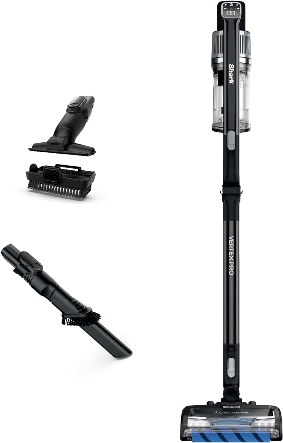 Shark Vertex Pro Cordless Stick Vacuum, DuoClean PowerFins, Lightweight