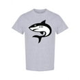 thumbnail image 1 of Shark Icon T-Shirt Men -Image by Shutterstock, Male XX-Large, 1 of 2