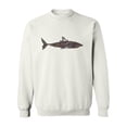 thumbnail image 1 of Shark In Patterns. Sweatshirt Men -Image by Shutterstock, Male 3X-Large, 1 of 4