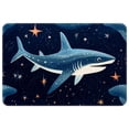 thumbnail image 1 of Shark Indoor Rug Outdoor Carpet Door Rug Polyester Non-Slip Machine Washable Bath Mats, 1 of 6