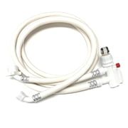 Shark Industrial 6 FT Countertop Dishwasher Fill and Drain Hose Kit with faucet adapter for all major brands