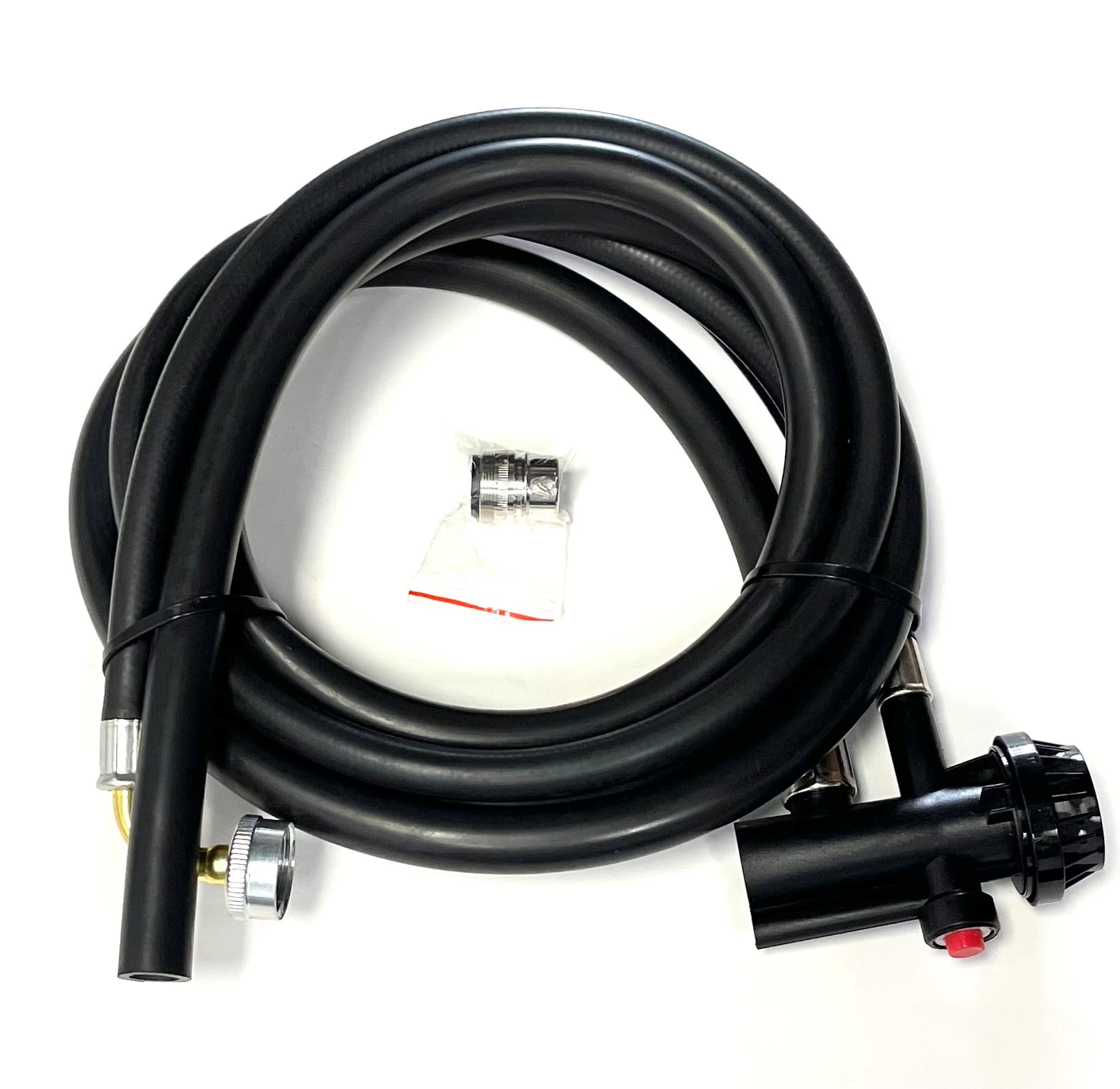 Shark Industrial 6FT GE Portable Dishwasher Fill & Drain Hose Assembly WD24X10066 w/Faucet Adapter