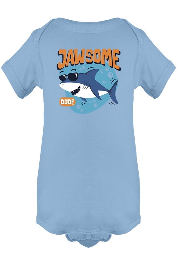 Shark Jawsome Dude Bodysuit Infant -Image by Shutterstock, 24 Months