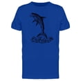thumbnail image 1 of Shark Jumpin T-Shirt Men -Image by Shutterstock, Male Large, 1 of 2