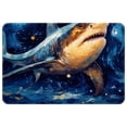 thumbnail image 1 of Shark Kitchen Rugs Indoor Rug Door Mats - Polyester, Non-Slip, Machine Washable, 1 of 6