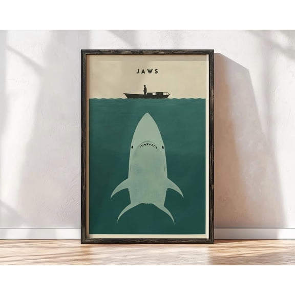 Shark Knowledge Educational Infographic Marine Biology Wall Art 24x36 UNFRAMED