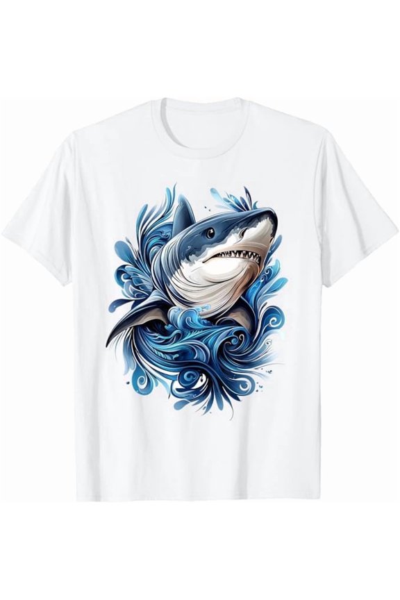 Shark Lovers Protection Species Protection Sharks Funny Adult Men Women Gifts T-Shirt