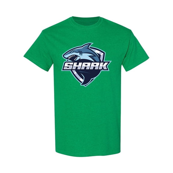Shark Mascot  T-Shirt Men -Image by Shutterstock, Male Small