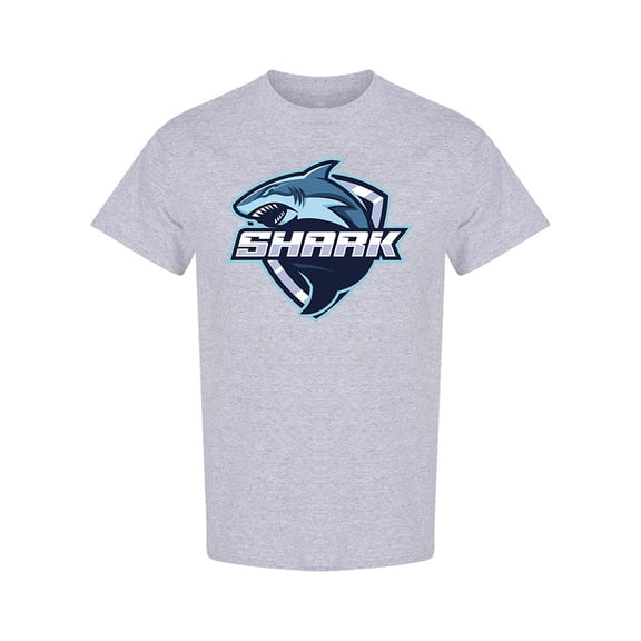 Shark Mascot T-Shirt Men -Image by Shutterstock, Male x-Large