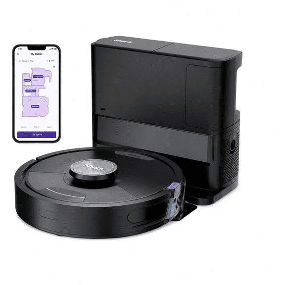 Shark Matrix Plus Robot Vacuum and Mop with Self-Empty Hepa Base, Sonic Mopping