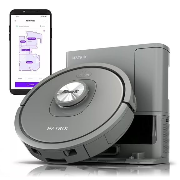 (Open Box) Aspiradora Robot Ultra AI Shark UR2350AE de Caja Abierta con Base XL HEPA AutovacÃa, sin Bolsa, Capacidad de 60 DÃas