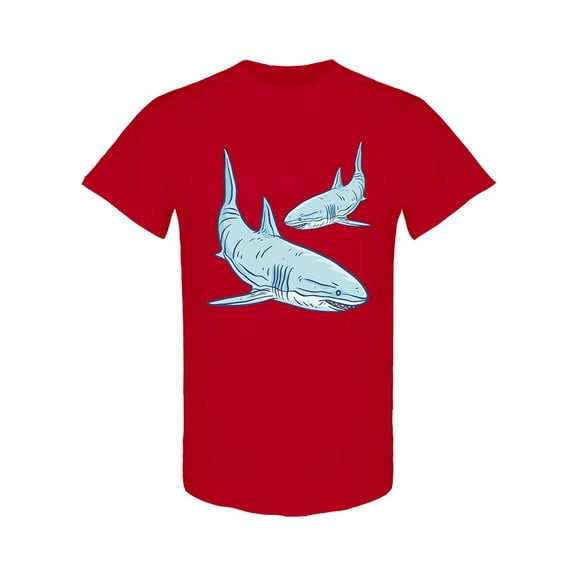Shark Megalodon T-Shirt Men -Image by Shutterstock, Male Small