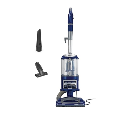 Shark Navigator Lift-Away Deluxe Upright Vacuum Cleaner, Pet Friendly, Large Dust Cup, Swivel Steering, HEPA Filter, NV360 Blue